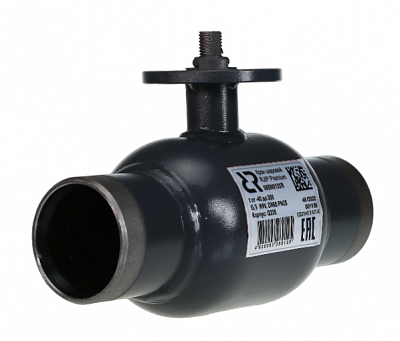 065N0152GR RJIP Premium Кран шаровой WW DN150 PN25 GF (приварной, под привод, С/П), Ридан